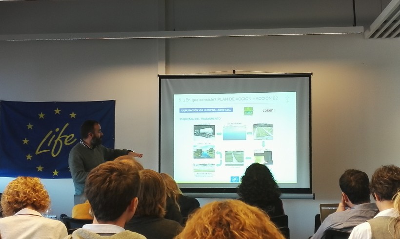 Un centenar de expertos asisten a la jornada técnicade de proyectos LIFE: Agua, residuos y economía circular Un centenar de expertos asisten a la jornada técnicade de proyectos LIFE: Agua, residuos y economía circular