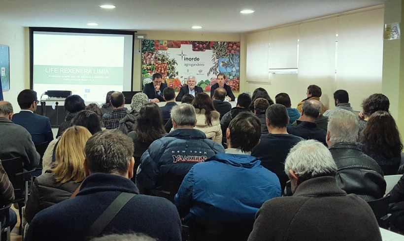 EL INORDE ORGANIZA EN EL CENTRO AGROGANDEIRO EN XINZO DE LIMIA UNA JORNADA SOBRE USO DE ABONOS Y MANEJO DE LA EXPLOTACIÓN AGRÍCOLA DENTRO DE LAS ACTIVIDADES DEL PROYECTO LIFE REGENERA LIMIA EL INORDE ORGANIZA EN EL CENTRO AGROGANDEIRO EN XINZO DE LIMIA UNA JORNADA SOBRE USO DE ABONOS Y MANEJO DE LA EXPLOTACIÓN AGRÍCOLA DENTRO DE LAS ACTIVIDADES DEL PROYECTO LIFE REGENERA LIMIA